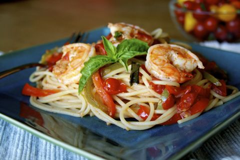 Post image for Spaghetti and Shrimp