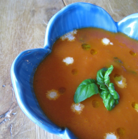 Post image for Creamy San Marzano Tomato Soup Recipe