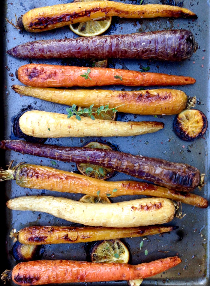 Roasted Heirloom Carrots Recipe