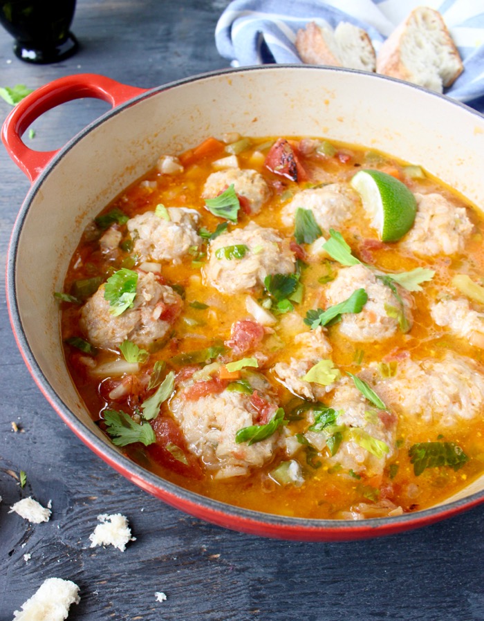 Chicken Meatball Soup Recipe • CiaoFlorentina
