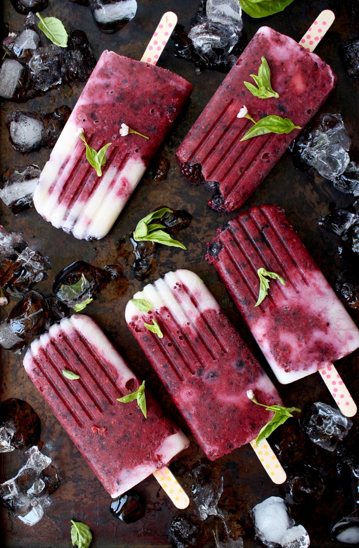 Homemade Popsicle Recipe with Mixed Berries
