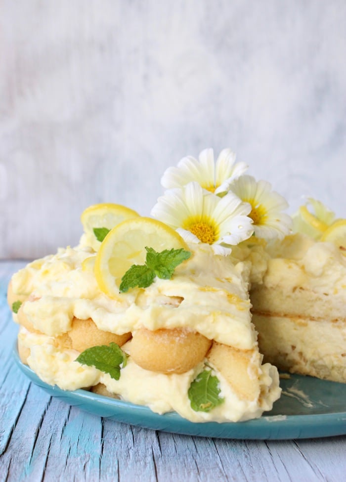 Limoncello Cake Recipe or Lemon Tiramisu