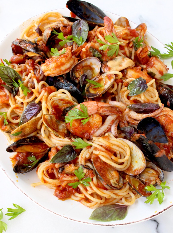 Frutti Di Mare Recipe Seafood Spaghetti Ciaoflorentina