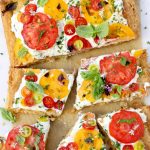 Tomato Tart Recipe with Goat Cheese & Puff Pastry