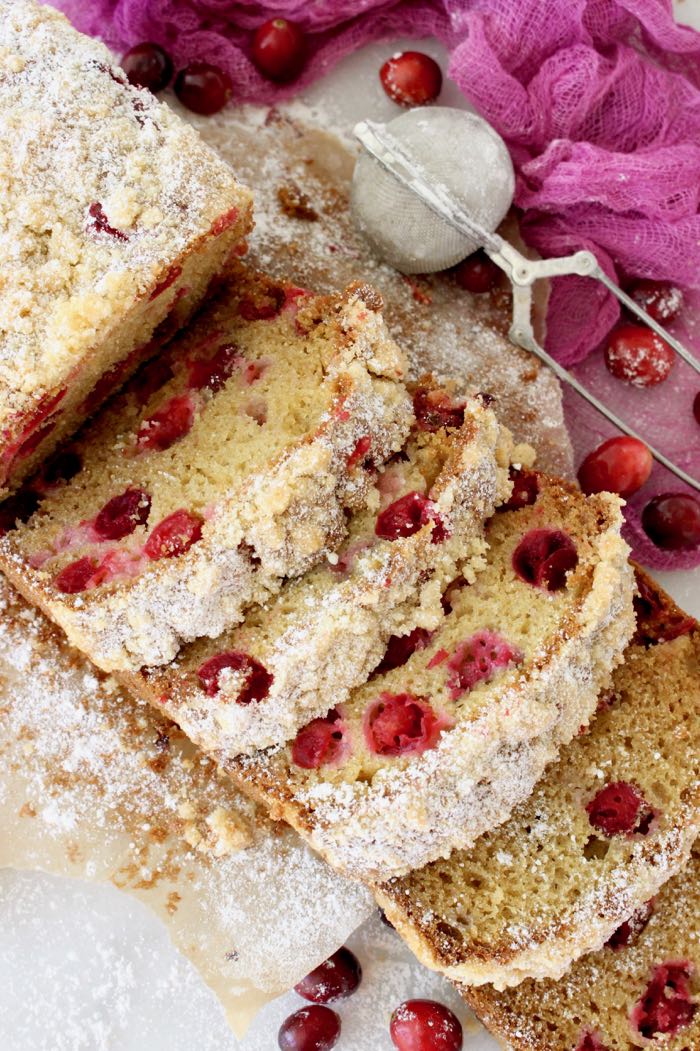 Quick and Easy Cranberry Bread Recipe with Ricotta and Olive Oil