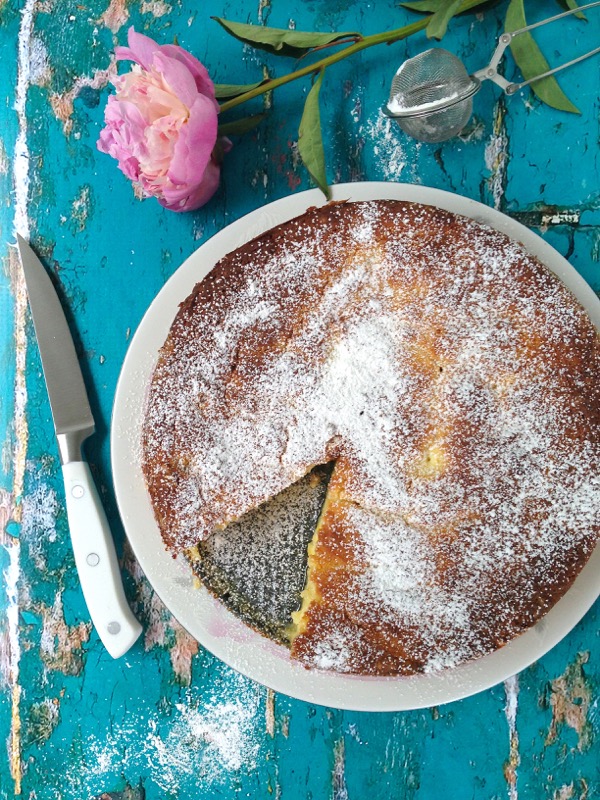 Sicilian Ricotta Cheesecake with Lemon and Vanilla