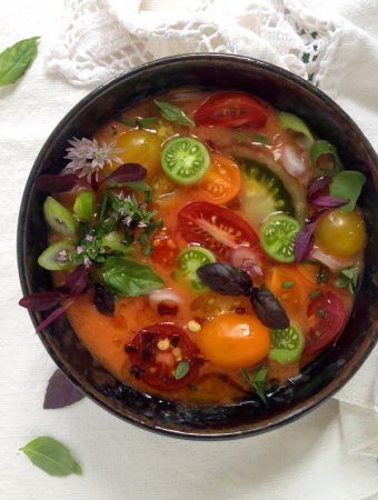 Heirloom Tomato Gazpacho Recipe