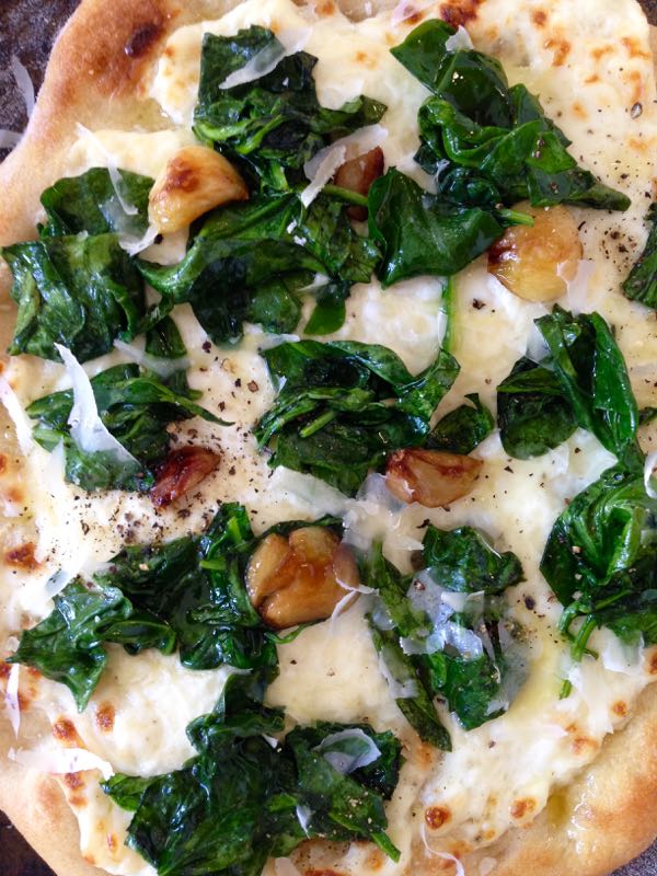 Ricotta Spinach Pizza Recipe