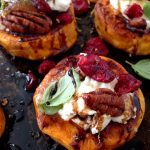 Sweet Potato Rounds -Vegetarian Thanksgiving