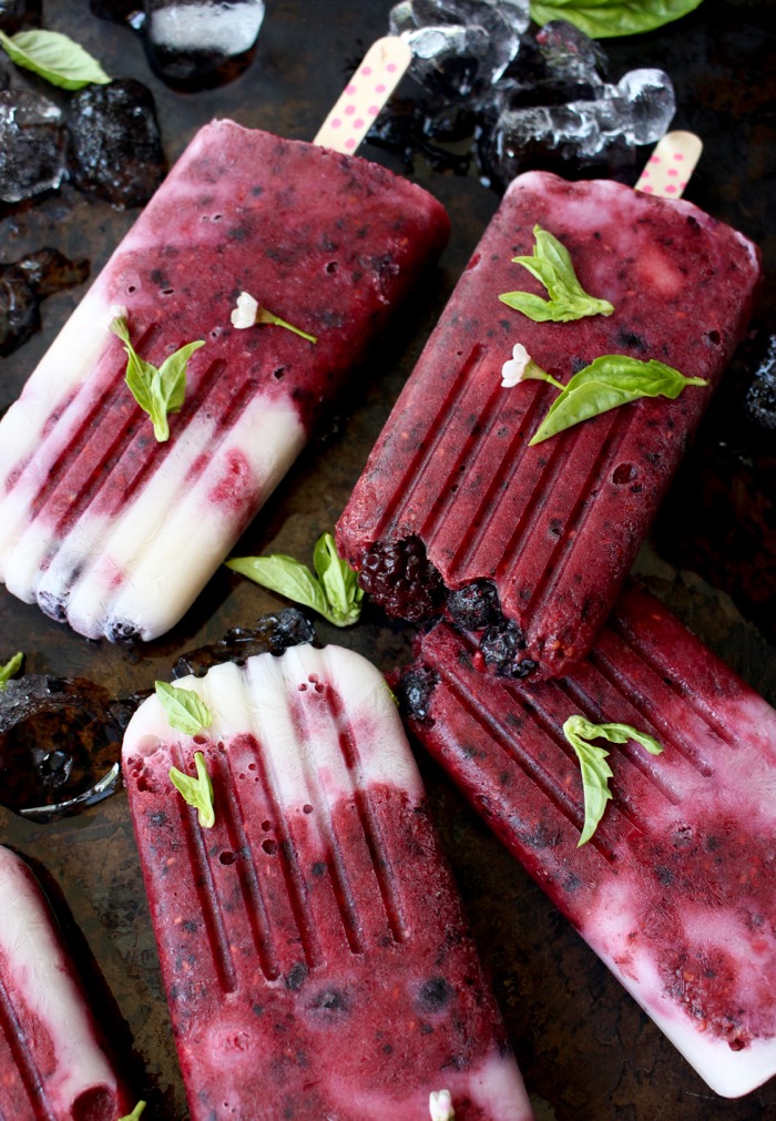 Homemade Popsicle Recipe with Mixed Berries