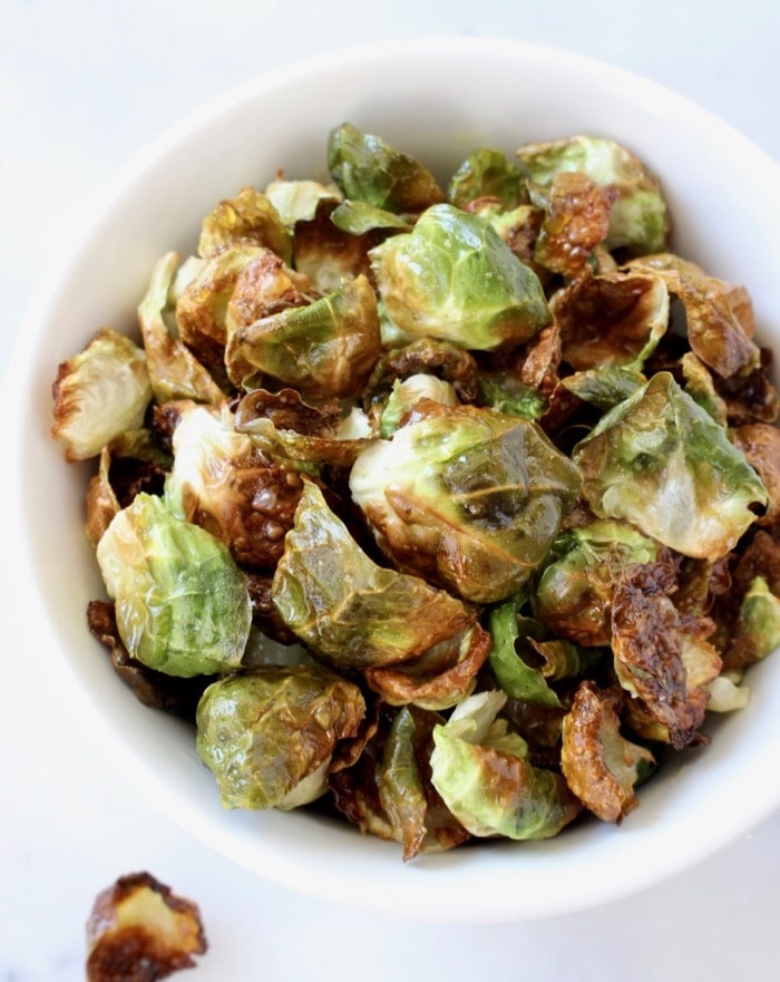 Roasted Brussel Sprout Chips