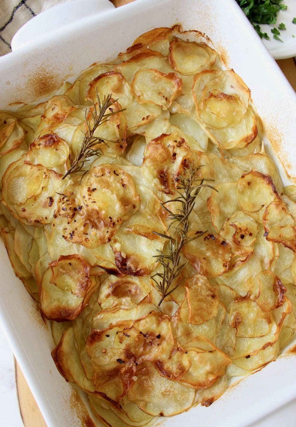 Italian Roasted Potatoes with garlic and rosemary