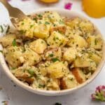 Artichoke Potato Salad (no mayo)